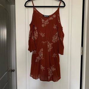 Off the shoulder dress
